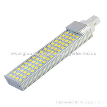 G24 LED bulbs with SMD5050 chip, AC85-265V, 3-year warranty, rotatable base design